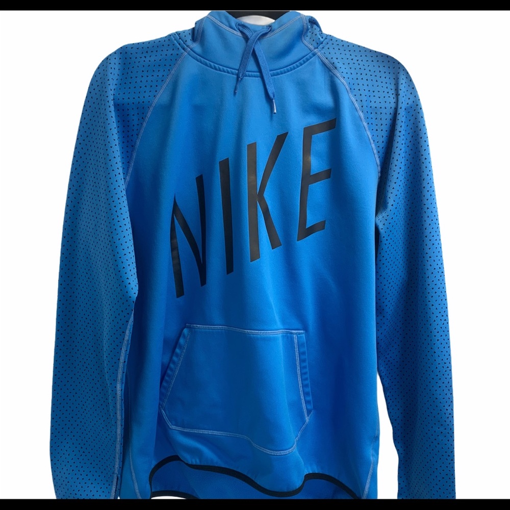 Nike hoodie youth XL blue